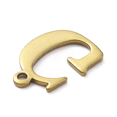 PVD Vacuum Plating  304 Stainless Steel Charms STAS-H112-G-AB-1