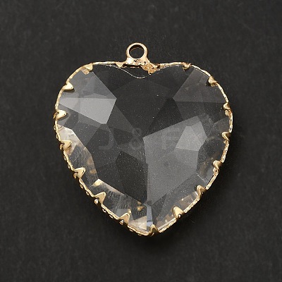 K9 Glass Pendants KK-E071-07KCG-04-1
