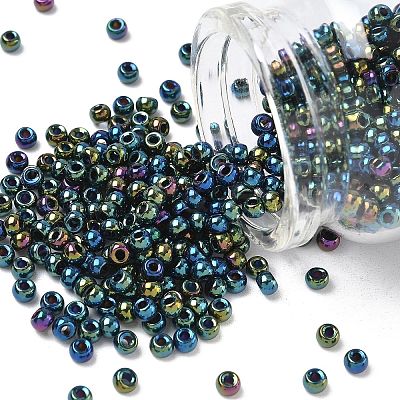 FGB 6/0 Grade A Round Glass Seed Beads SEED-A022-F6-605-1