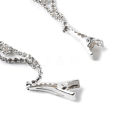 Alloy Rhinestone Hair Chain LS-OHAR-M044-02A-S-1
