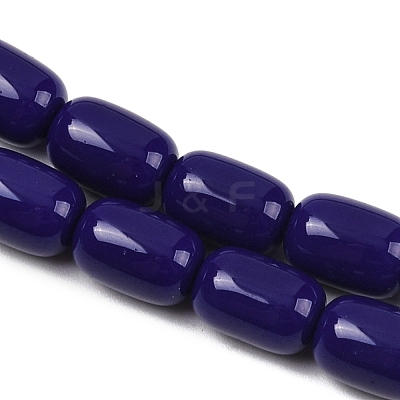 Opaque Glass Beads Strands X-GLAA-Z015-02D-1