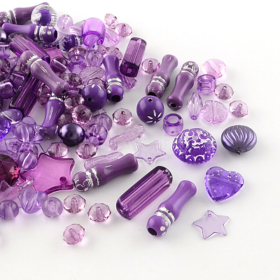 Acrylic Beads SACR-S756-01-1