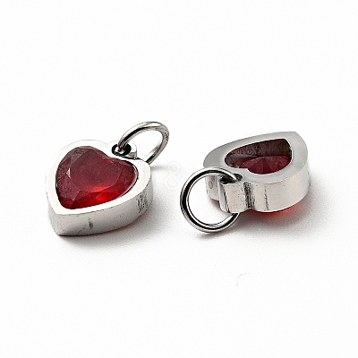 304 Stainless Steel Pendants STAS-D189-06P-12-1