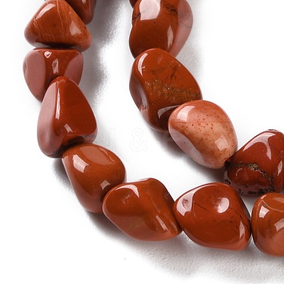 Natural Red Jasper Beads Strands G-P497-01C-54-1
