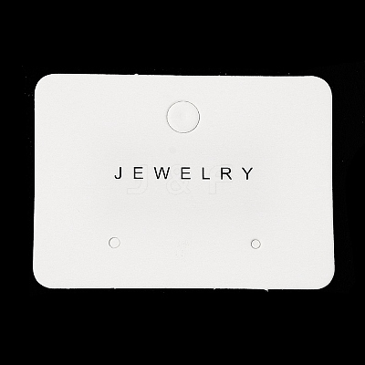 Paper Jewelry Display Cards with Hanging Hole CDIS-M005-27-1