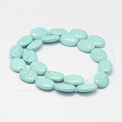 Natural Magnesite Bead Strands G-G915-8x10mm-02-1