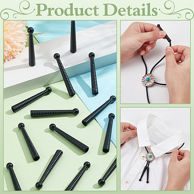 20Pcs Alloy Cord Ends FIND-NB0005-35EB-1