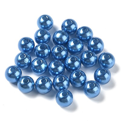 Imitation Pearl Acrylic Beads PL610-28-1