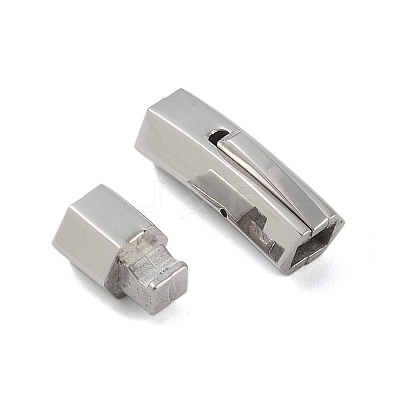 Non-Tarnish 316 Stainless Steel Bayonet Clasps STAS-K282-07A-P-1