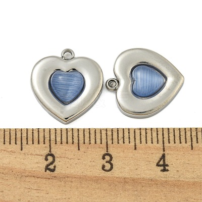 304 Stainless Steel Charms STAS-L022-202P-01-1