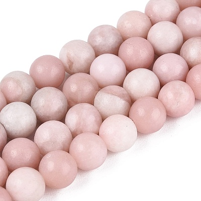 Natural Pink Opal Beads Strands G-N367-01B-01-1