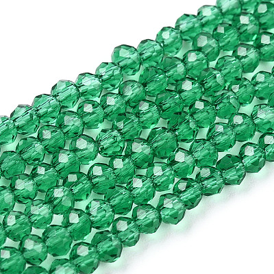 Glass Beads Strands EGLA-A044-T1mm-D18-1