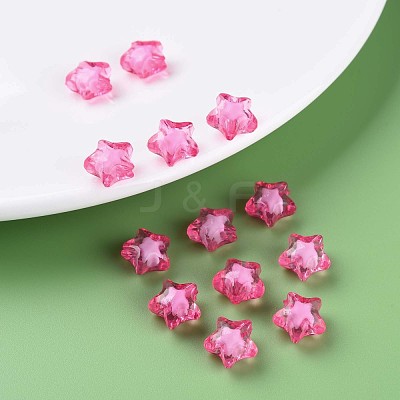 Transparent Acrylic Beads TACR-S152-01A-705-1