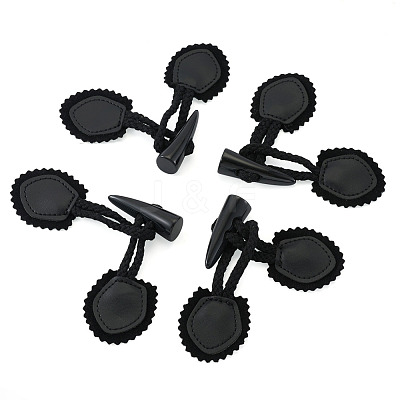 5 Pairs Resin Buttons BUTT-TA0001-48C-1
