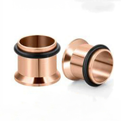 316 Surgical Stainless Steel Screw Ear Gauges Flesh Tunnels Plugs X-STAS-YWC0001-01A-RG-1