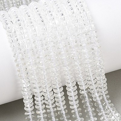 Synthetic Quartz Crystal Beads Strands G-F089-A-01-1