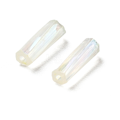 10G Ceylon Glass Twist Bugle Beads LS-SEED-L012-01B-1