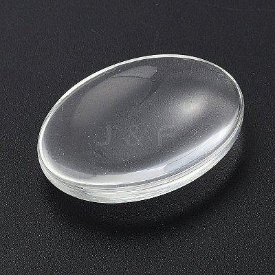 Glass Cabochons LS-GLAA-WH0032-30-1