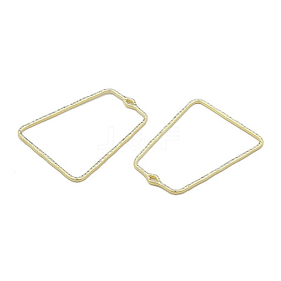 Alloy Open Back Bezel Pendants X-PALLOY-T085-04LG-1