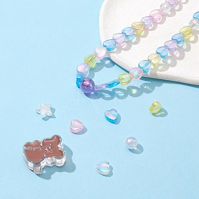 Transparent Acrylic Beads MACR-FS0001-26-1