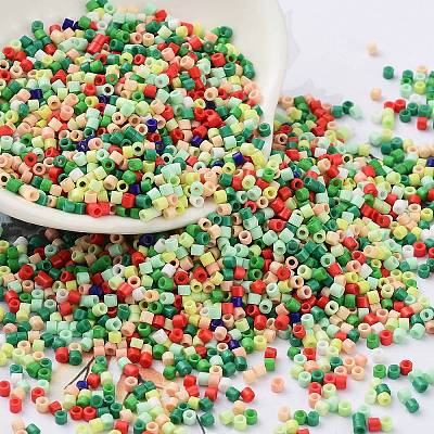 Baking Paint Glass Seed Beads X-SEED-S042-05B-51-1
