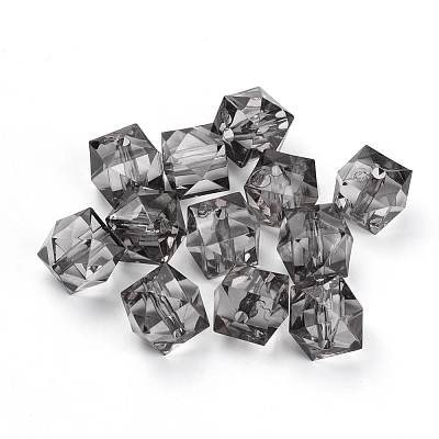 Transparent Acrylic Beads X-TACR-Q259-8mm-V70-1