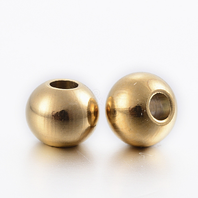 Ion Plating(IP) 304 Stainless Steel Beads STAS-G170-31G-1