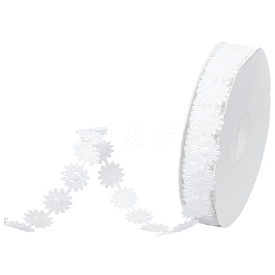 Daisy Polyester Lace Ribbon OCOR-CY0004-18-1