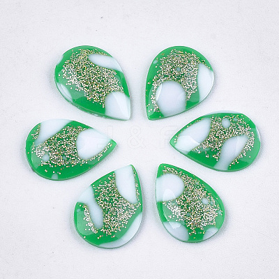 Epoxy Resin Cabochons CRES-S361-02I-1