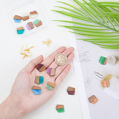 DIY Earring Making Kit DIY-OC0007-45-1