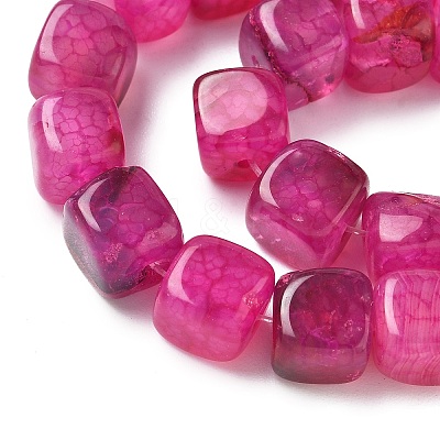 Natural Dragon Veins Agate Beads Strands G-G177-E19-05-1