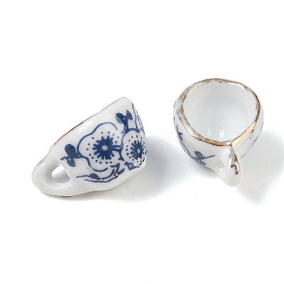 Handmade Porcelain Pendants LS-PORC-Z007-06A-1