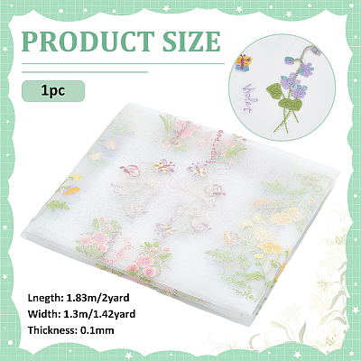 Polyester Fabric for DIY Crafts DIY-WH0671-128A-1