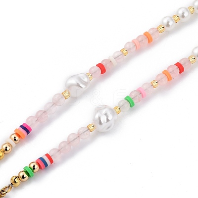 Brass Eyeglasses Chains AJEW-EH00214-03-1