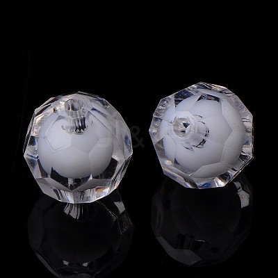 Transparent Acrylic Beads TACR-S113-20mm-01-1