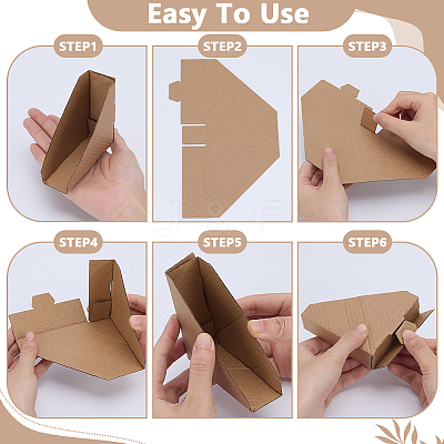 Triangle Paper Picture Frame Corner Protectors LS-FIND-WH0126-961C-1