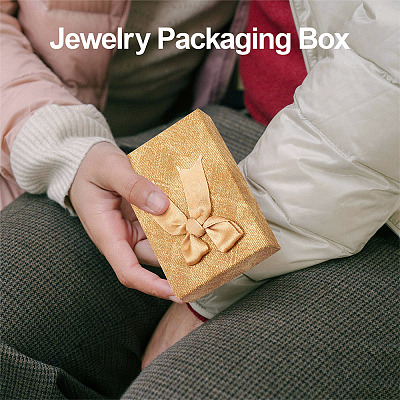 Rectangle Paper Jewelry Set Storage Gift Boxes with Bowknot CON-TAC0014-12C-1