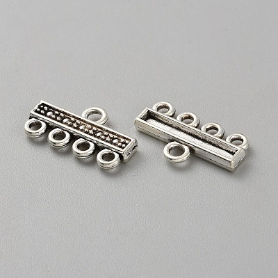100Pcs Tibetan Style Alloy Chandelier Component Links FIND-WH0431-31I-1