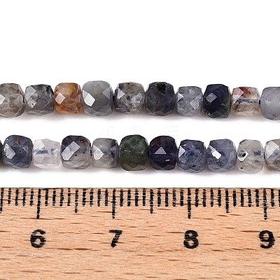 Natural Iolite Beads Strands G-N342-112B-1