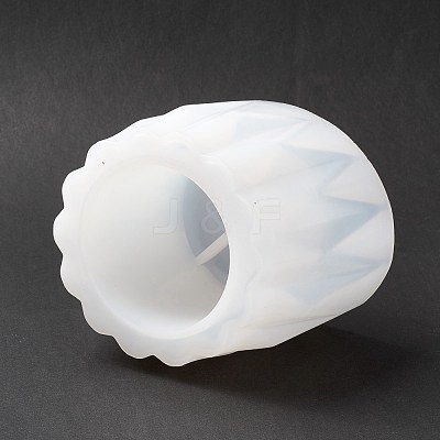 Faceted Column Vase Silicone Molds DIY-I096-15-1