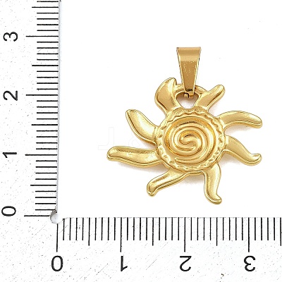304 Stainless Steel Pendants STAS-K315-05G-1