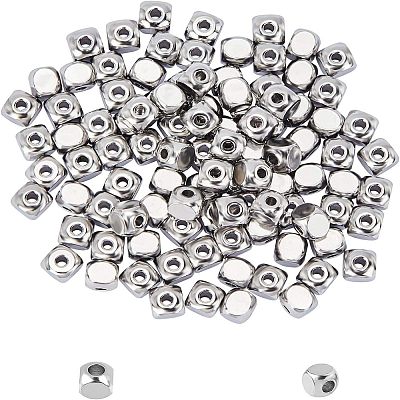 304 Stainless Steel Beads STAS-UN0008-36P-1