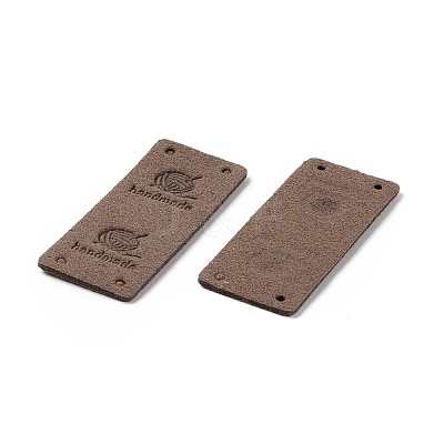 PU Leather Labels DIY-C057-01D-1