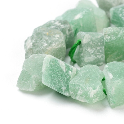 Natural Green Aventurine Beads Strands G-I283-D02-1