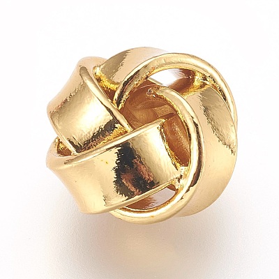 Brass Beads X-KK-I635-03G-1