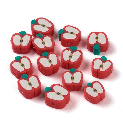 Handmade Polymer Clay Beads LS-X-CLAY-R069-01C-02-1