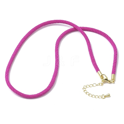 3MM Nylon Milan Cord Necklace Making NJEW-H084-01G-29-1
