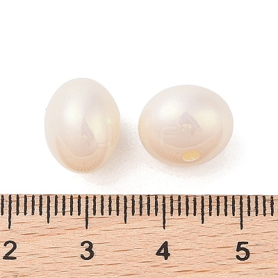 ABS Plastic Imitation Pearl Beads OACR-B026-04-1