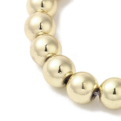 Electroplated Synthetic Non-magnetic Hematite Beads Strands X-G-I364-C03-G-1