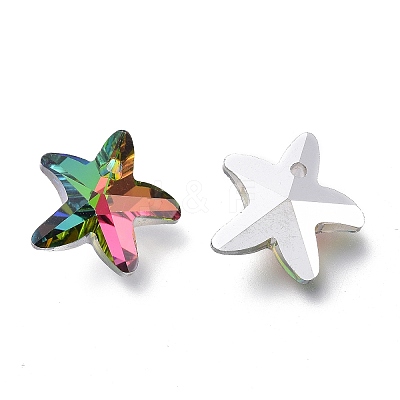 Faceted Glass Charms LS-GLAA-H101-A-11-1